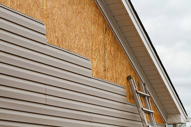 Professional Emergency Siding Repair technician working in Pleasant Hill, PA